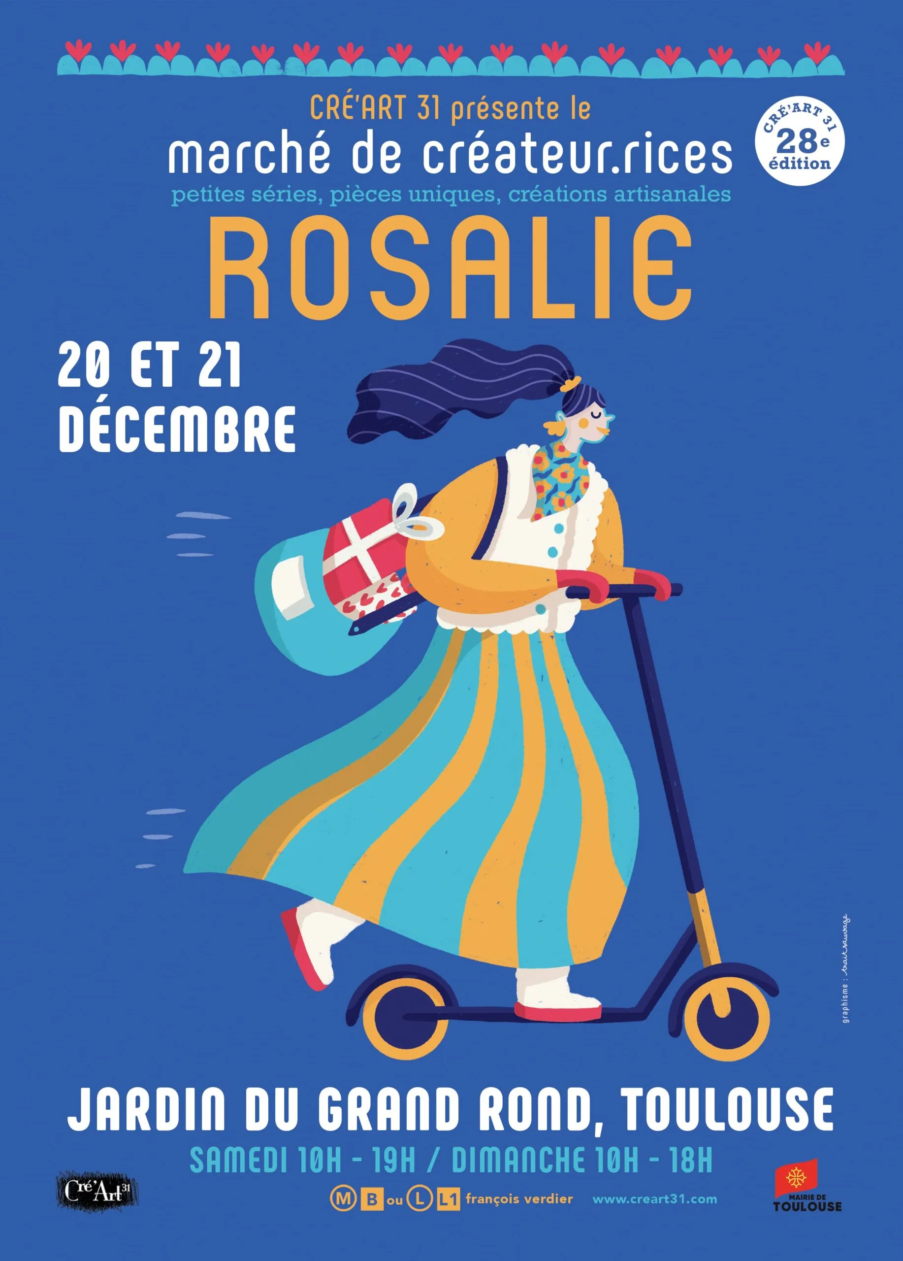 Marché de Noël Rosalie, Cré&rsquo;art31